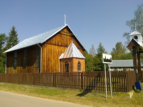 Wojtkowice Dady, kaplica Parafii Rzymskokatolickiej pw. Trójcy Przenajświętwszej w Ciechanowcu